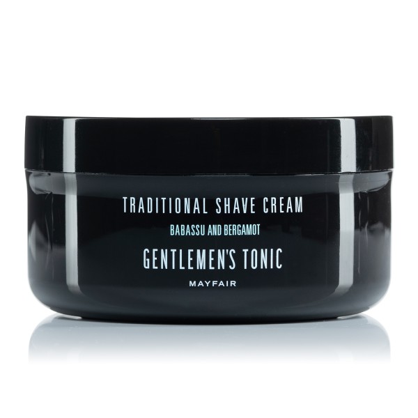 Gentlemen's Tonic - Traditional Shave Cream, 125 g
